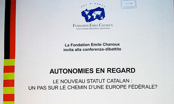 Autonomies en regard. Le nouveau Statut catalan: un pas sur le chemin de l’Europe fédérale?